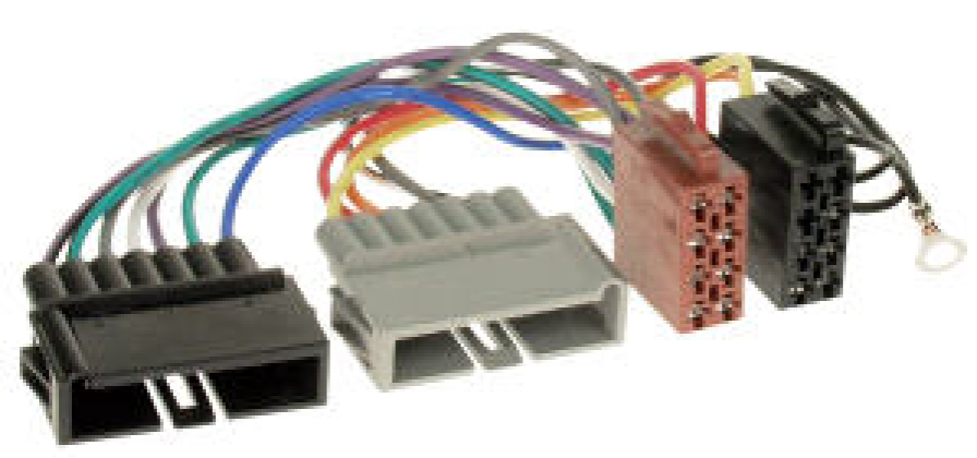 Radioanschlusskabel Chrysler ISO / 4 Lautsprecher (55-030-02)