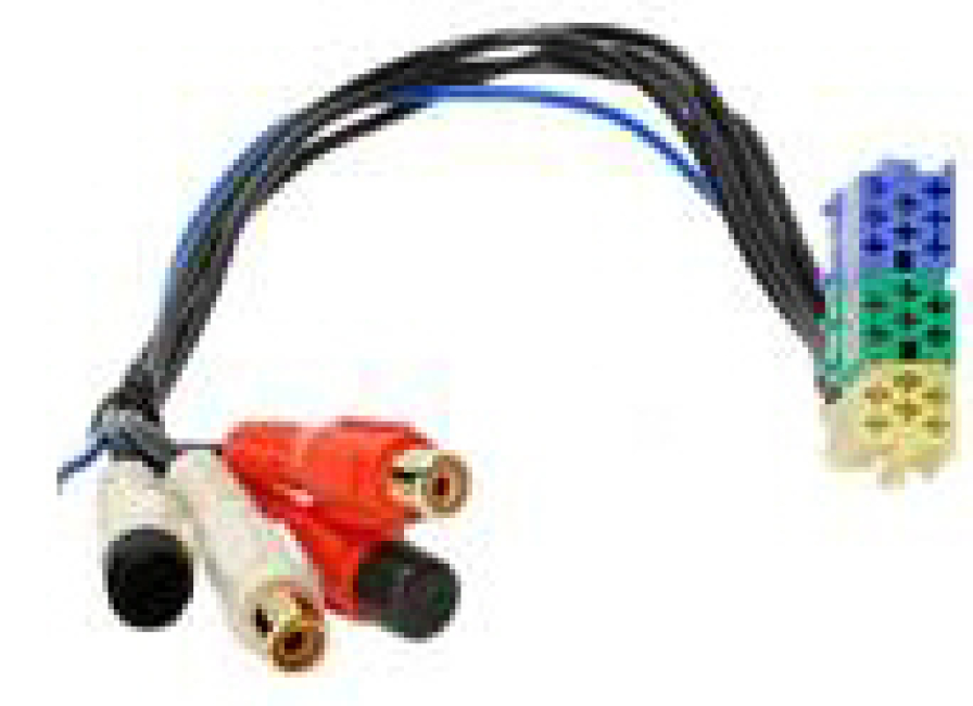 Vorverstärkeradapter Mini-ISO auf Chinch (55-441-02)