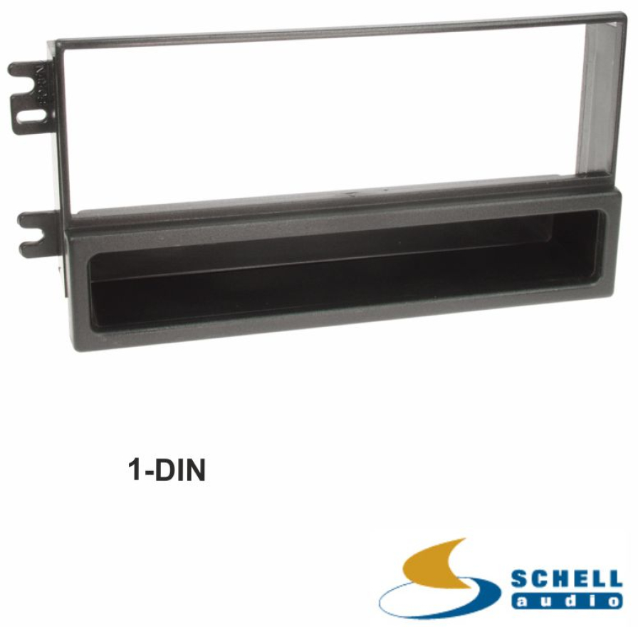 Radioblende Kia Sorento 2002 - 2006 Radiohalterung Schwarz