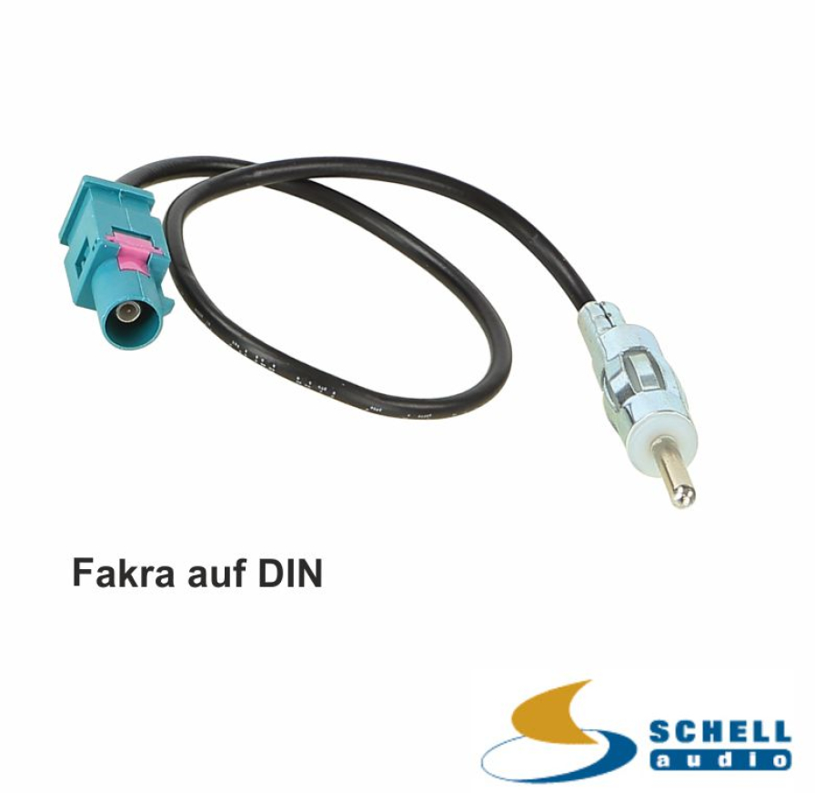 Antennenadapter Fakra auf DIN für BMW Mini Adapter Autoradio Antenne